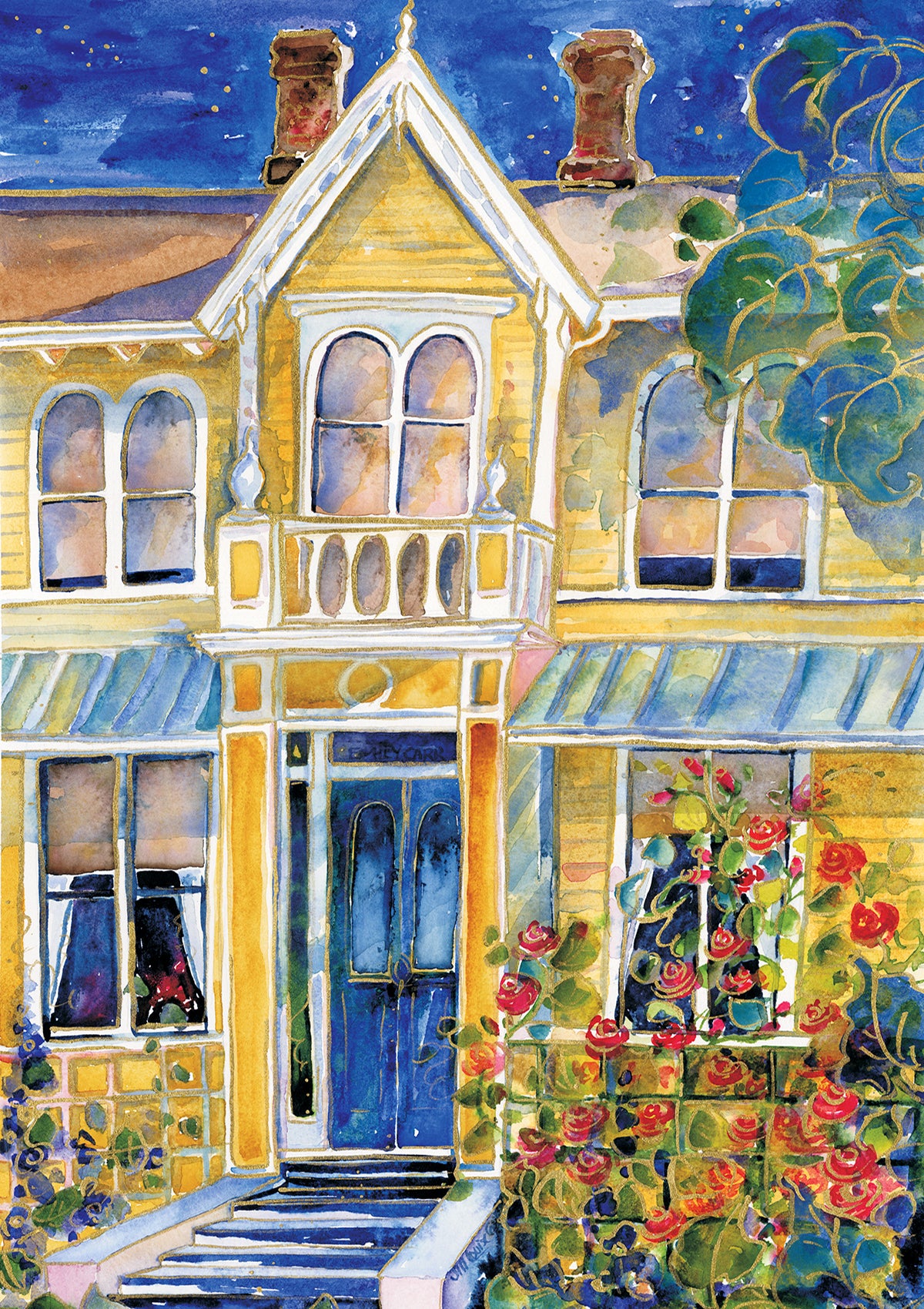 Emily Carr House : Art Print