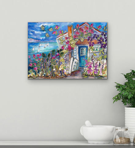 Cottage View : Art Print