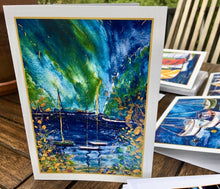 Load image into Gallery viewer, Sailing up the Coast : 10 Art Cards