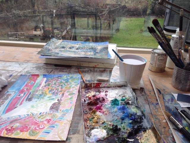 Painting in places