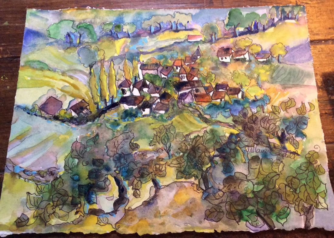 A sketch becomes a Saturday afternoon