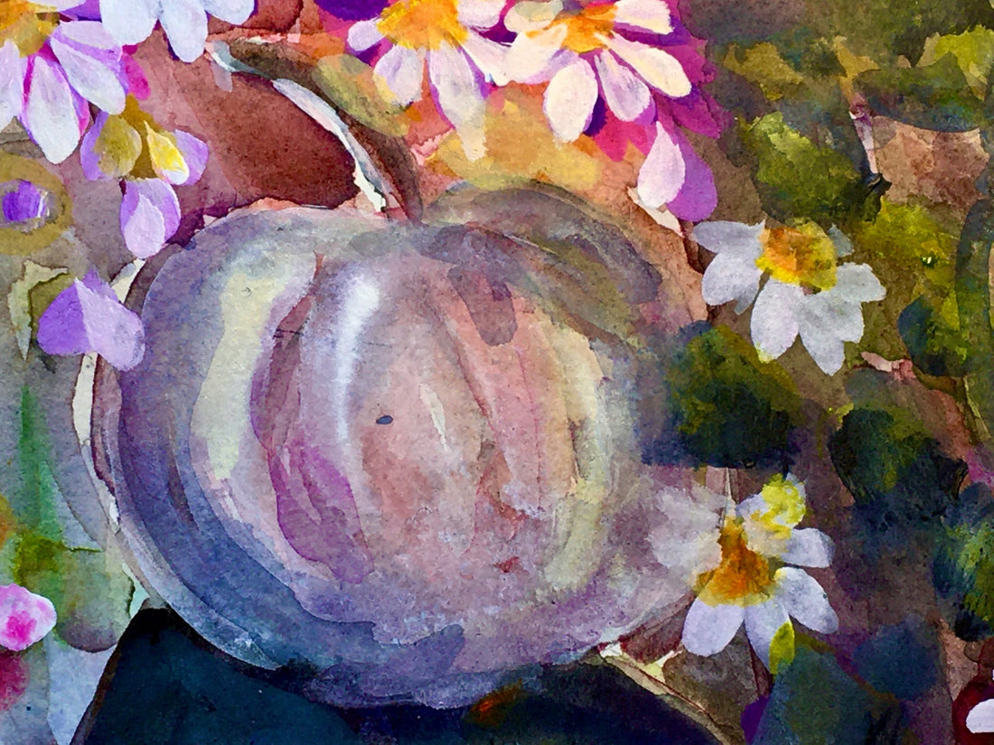 Fall connection with my artist garden