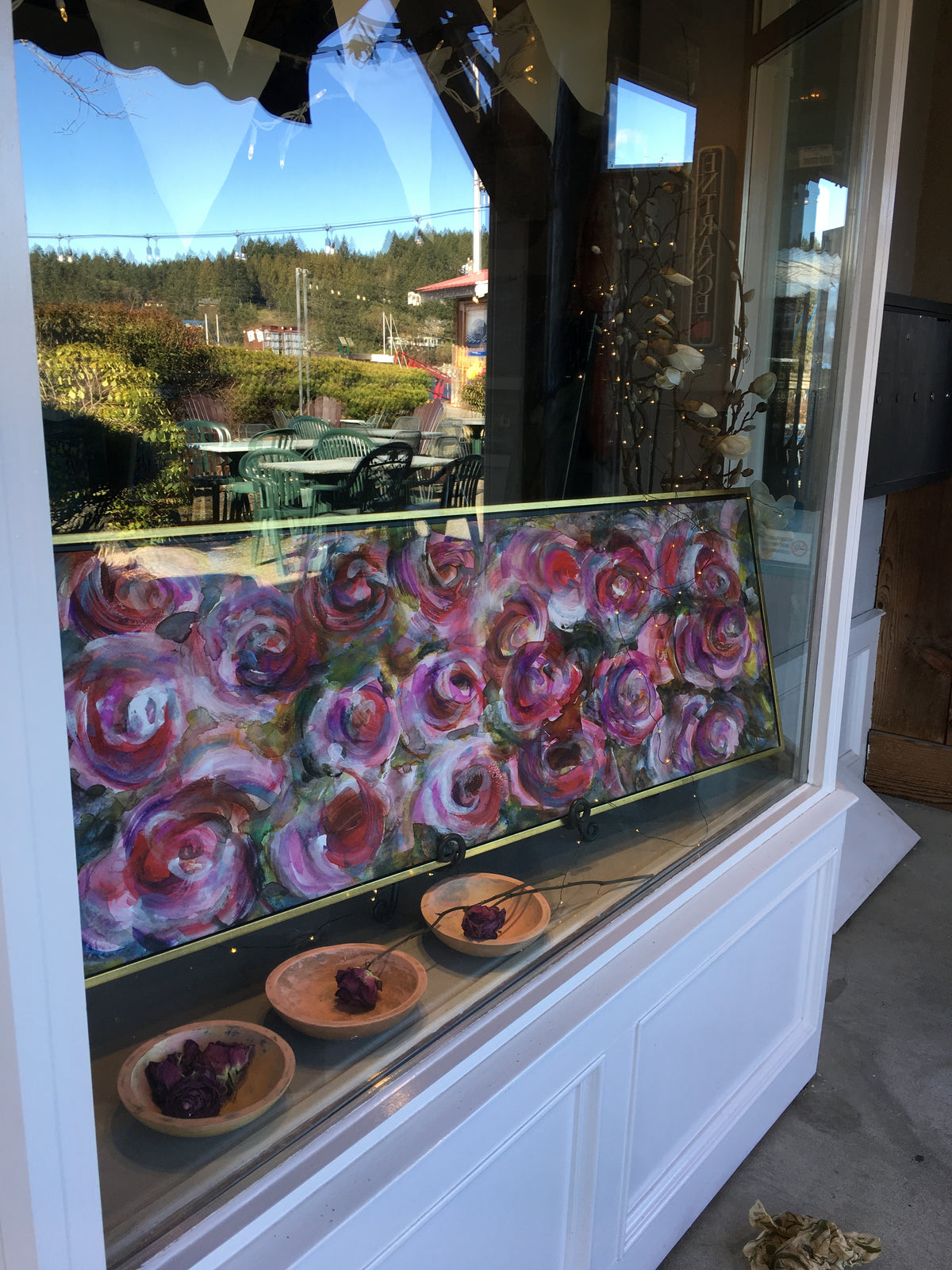 Roses Blooming