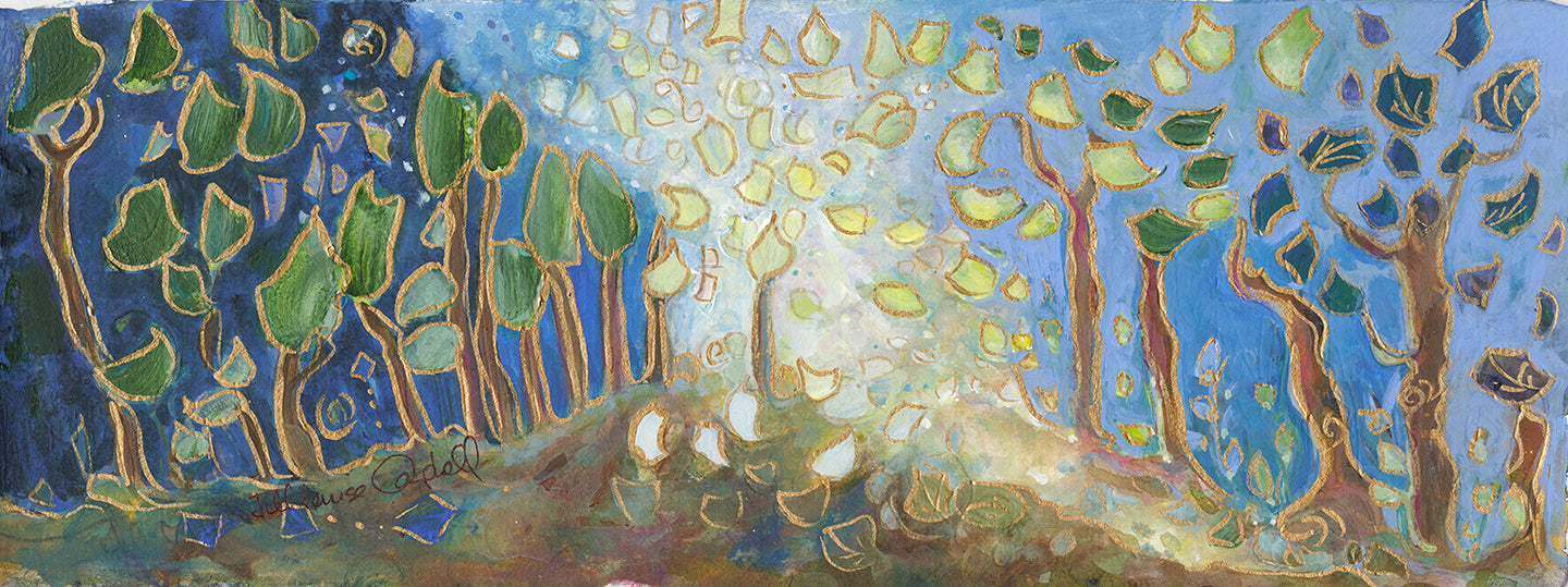 Merlin Forest : Art Print