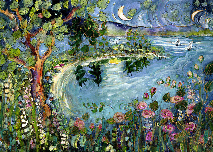 From a Madrona Tree a “Beach View” Canvas Limited Editions