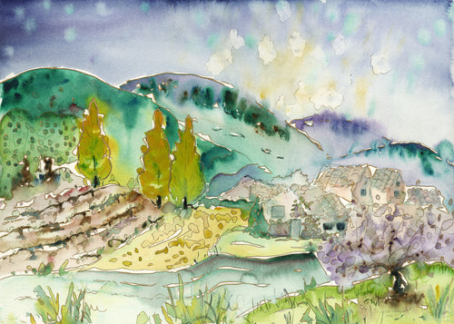 Beaumont de Ventoux Village- Canvas Ltd Edition