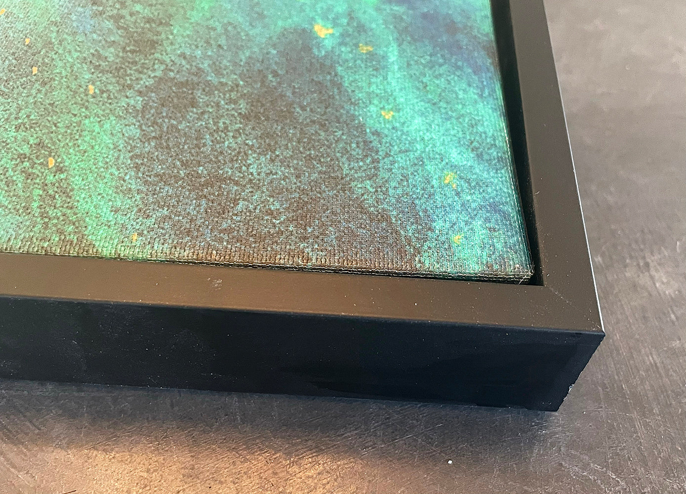 Black  Frame : Limited Edition Canvas