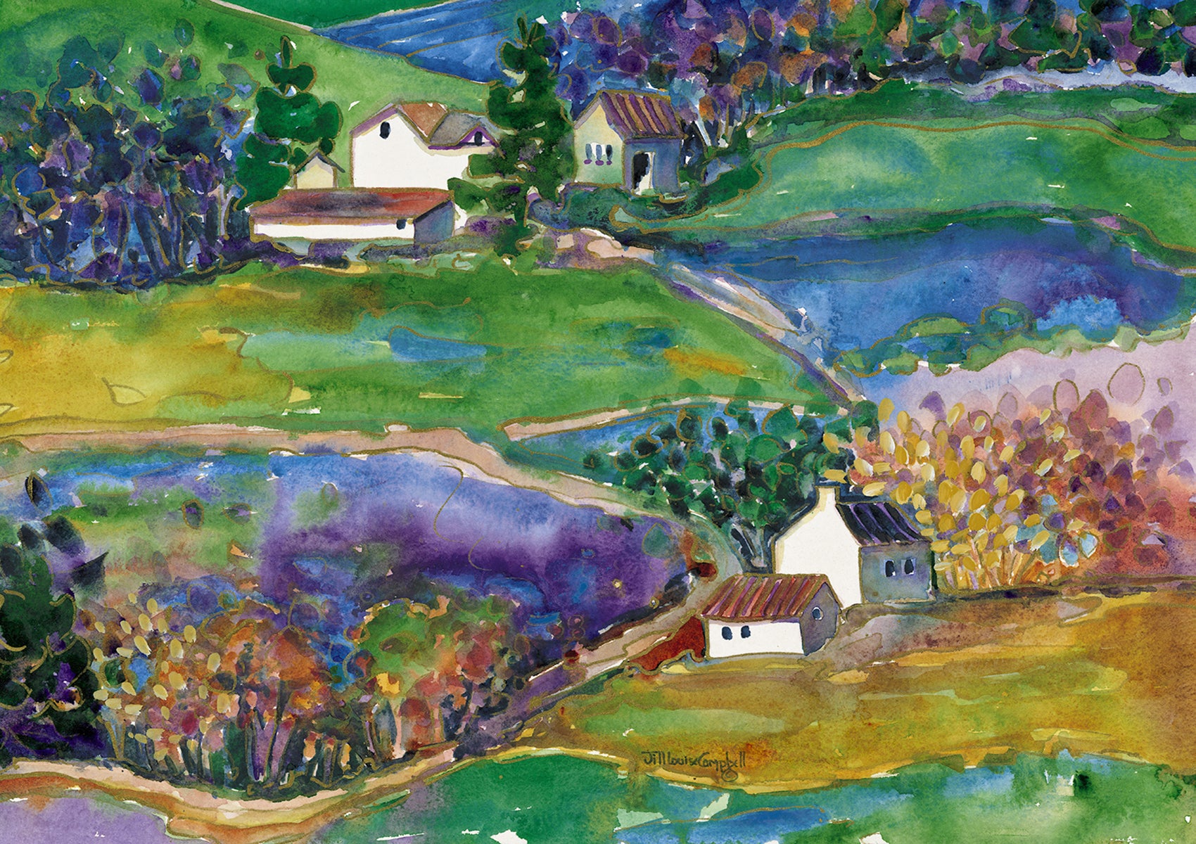 “Celtic Crofts” auction 16x24 inch Canvas reproduction #6/400