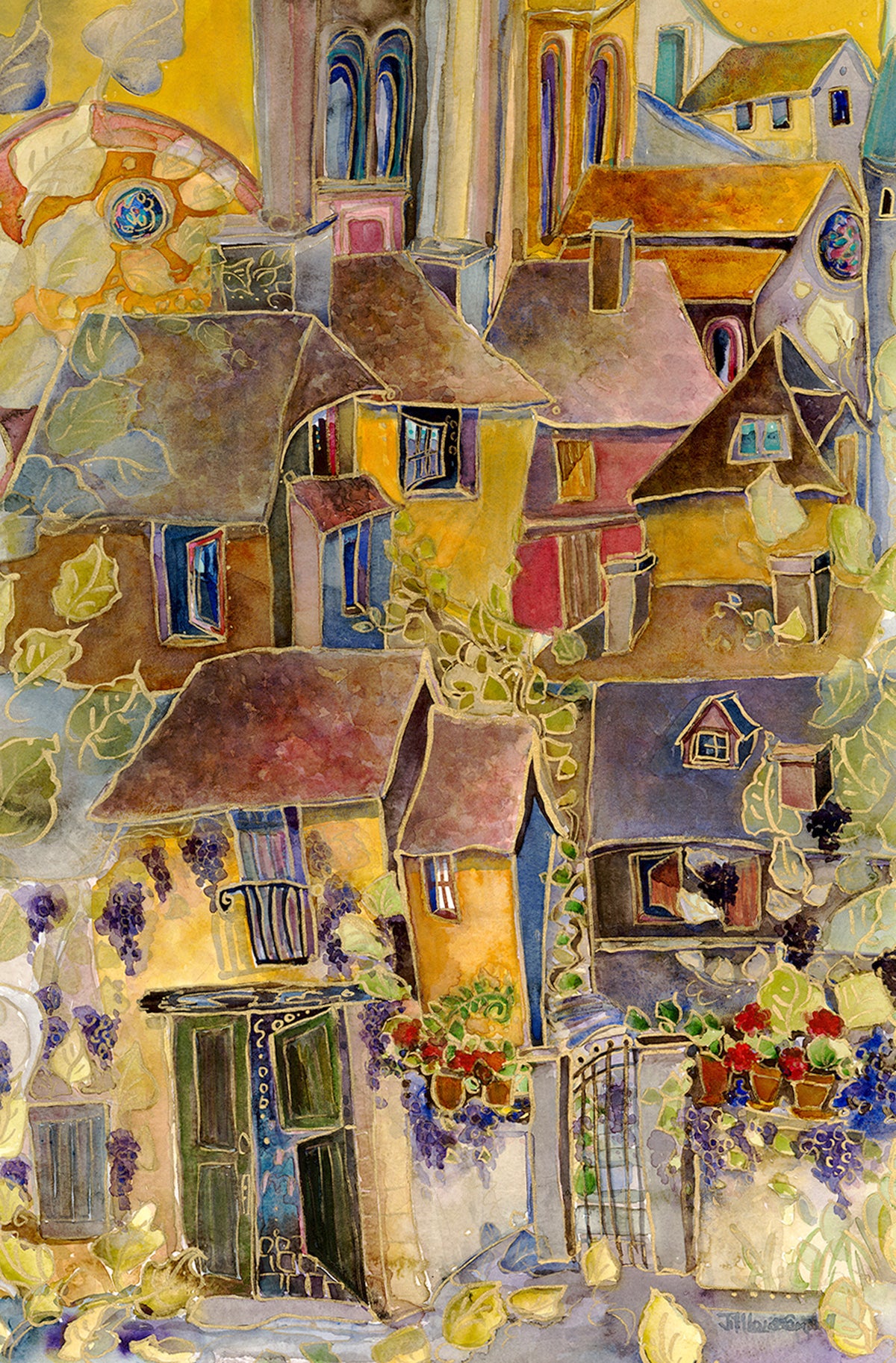 Conques : 24”x36” Limited Edition Canvas #187/400
