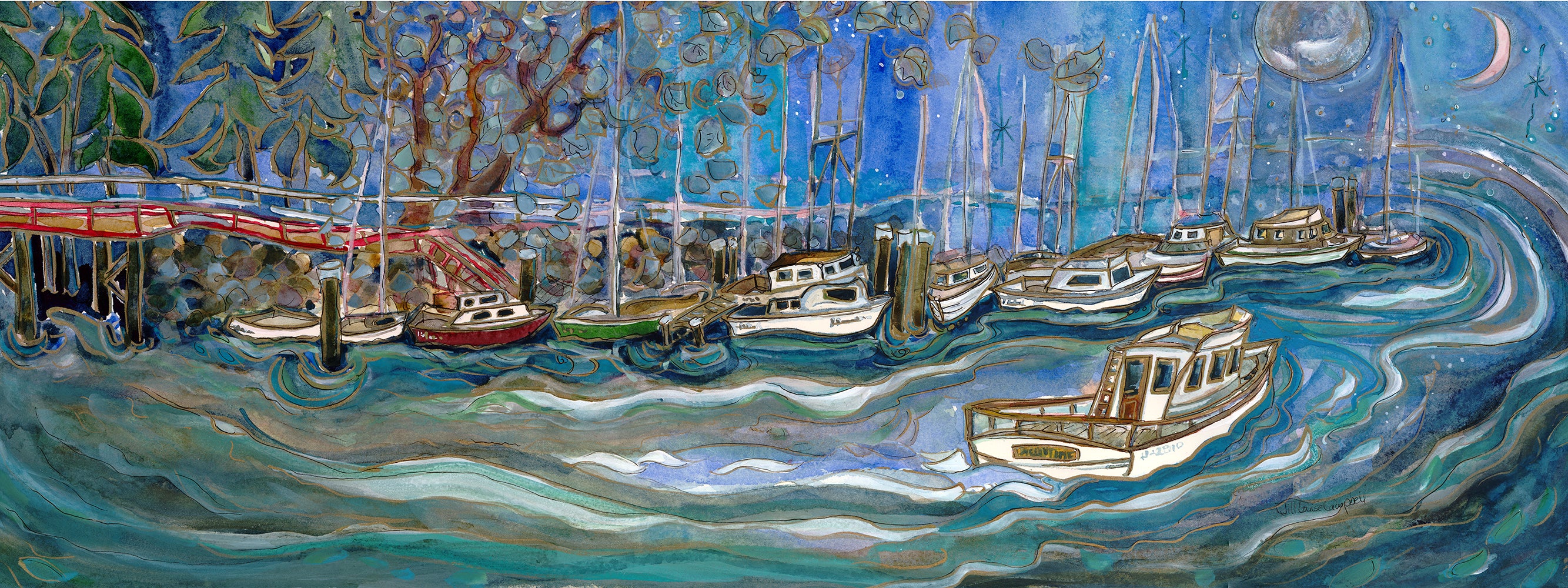 “Dream Time“ auction 13x36 inch Canvas reproduction #65/400