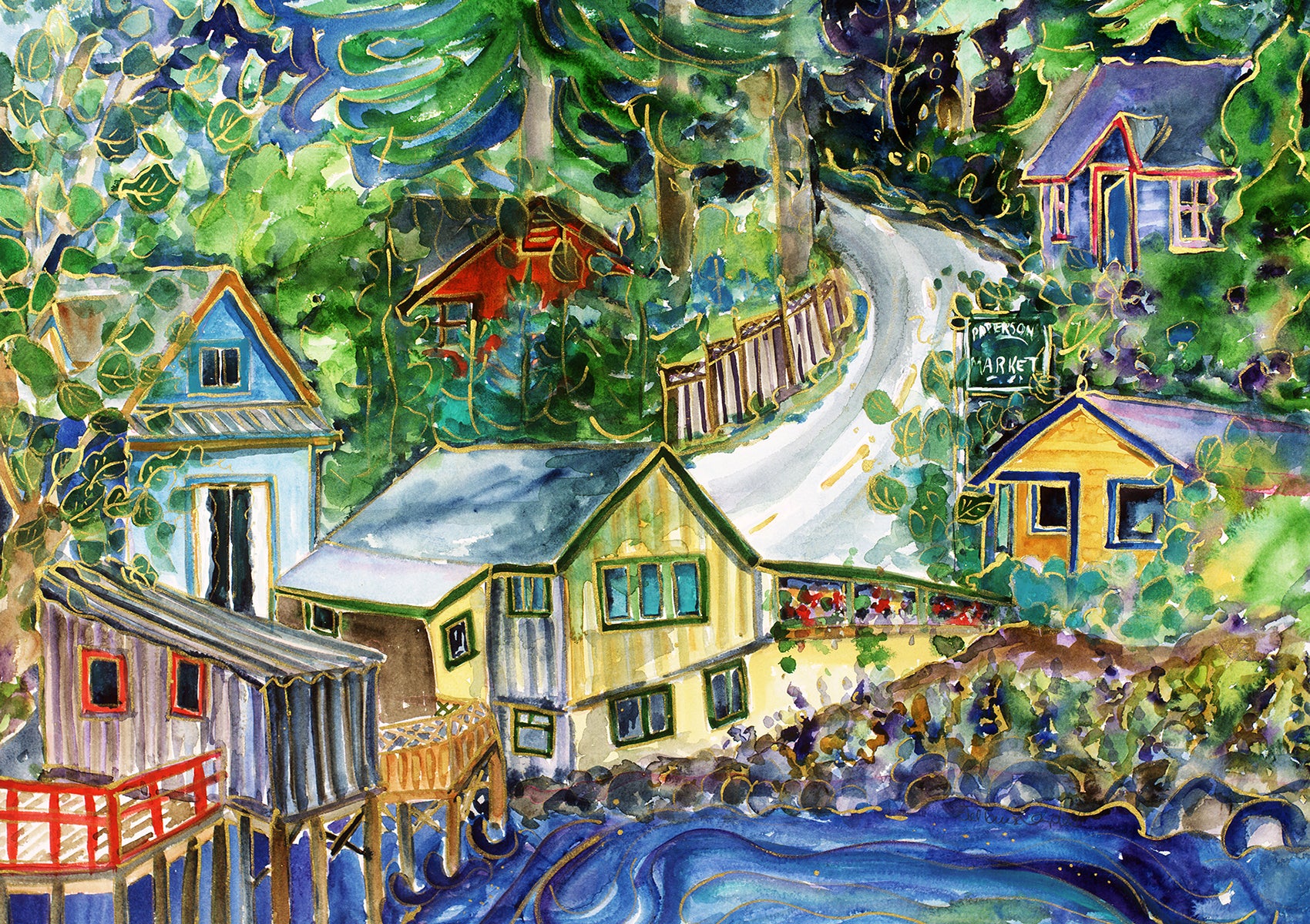 “Fulford Days” auction 16x24 inch Canvas reproduction #8/400