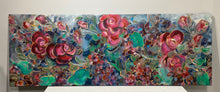 Load image into Gallery viewer, “Rose Garland” 17x48inch Canvas Limited Edition #8/400