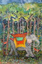 Load image into Gallery viewer, “Elephant Walk” 16x24inch Canvas Limited Edition #22/400