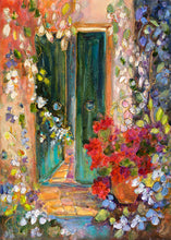 Load image into Gallery viewer, “The Green Door” 24x36inch Canvas Limited Edition #5/400