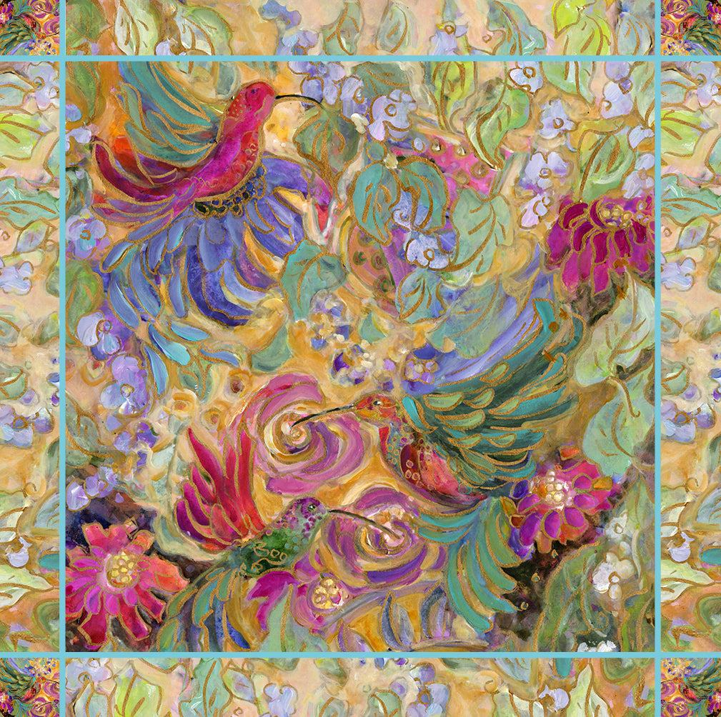 Hummingbird Joy : Shawl