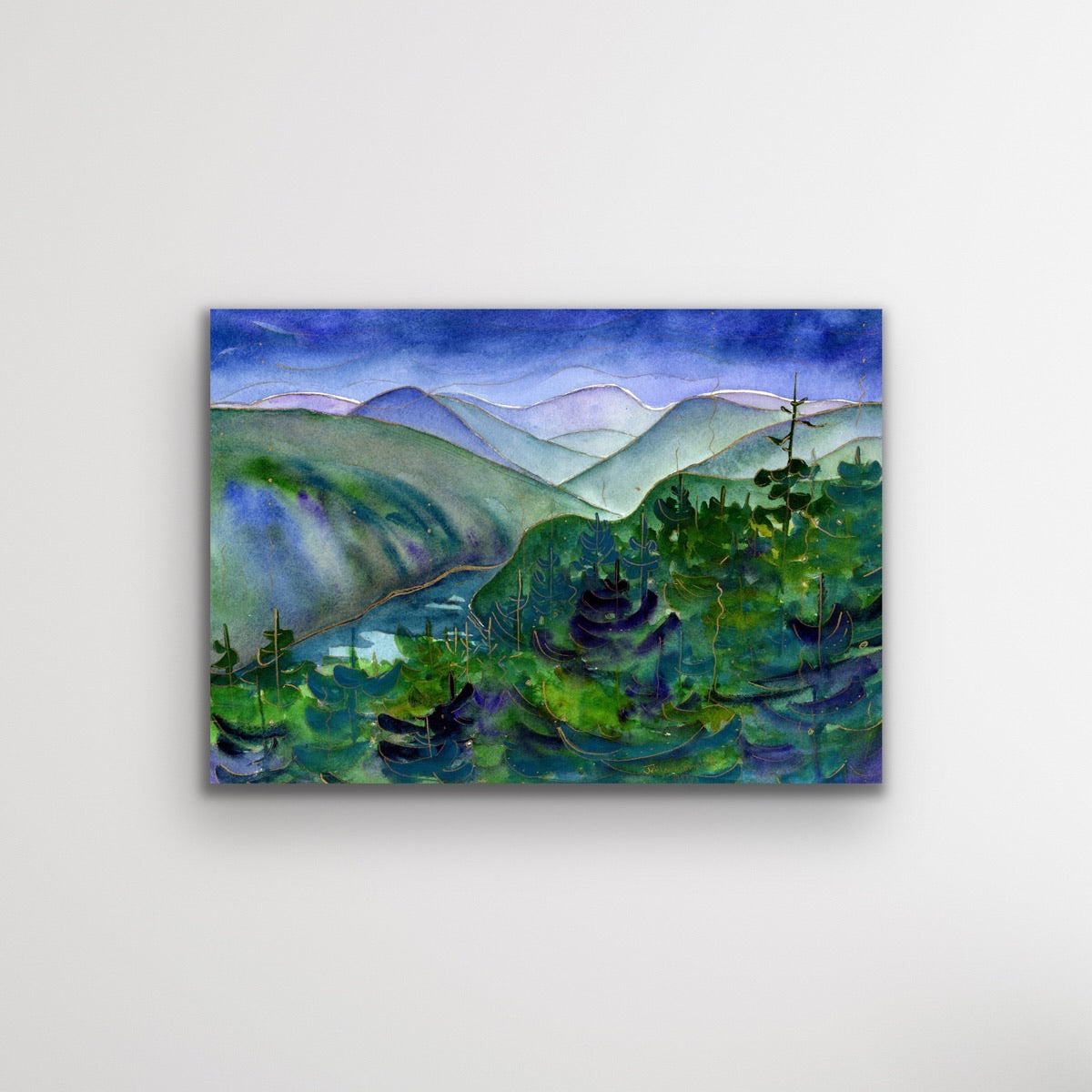 Malahat Journey : Art Print