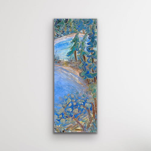 Grey Beach : Art Print