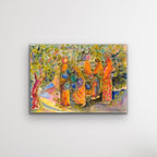 Taking Turns at the Well : Art Print