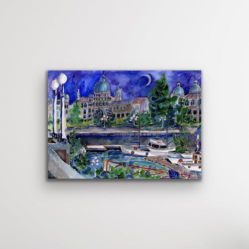Capital Nights : Art Print