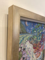 “Salmon HummingBird” Original