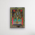 Krishna in Kadampa Tree:   Art Print