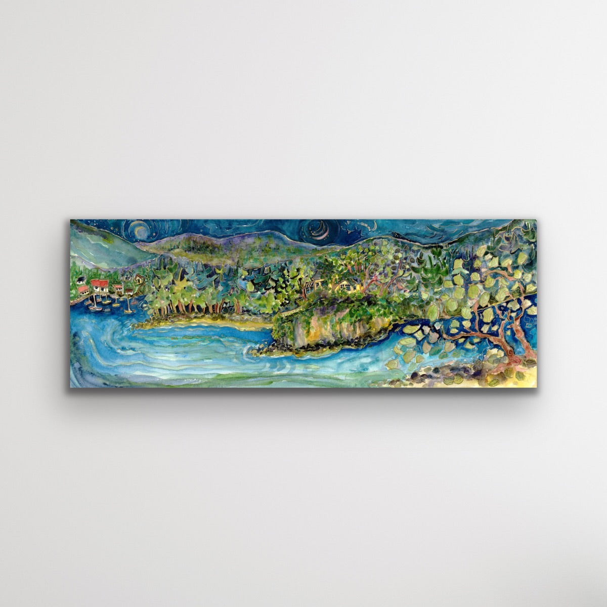 Madronna to Ganges : Art Print