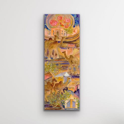 Camel Trek : Art Print