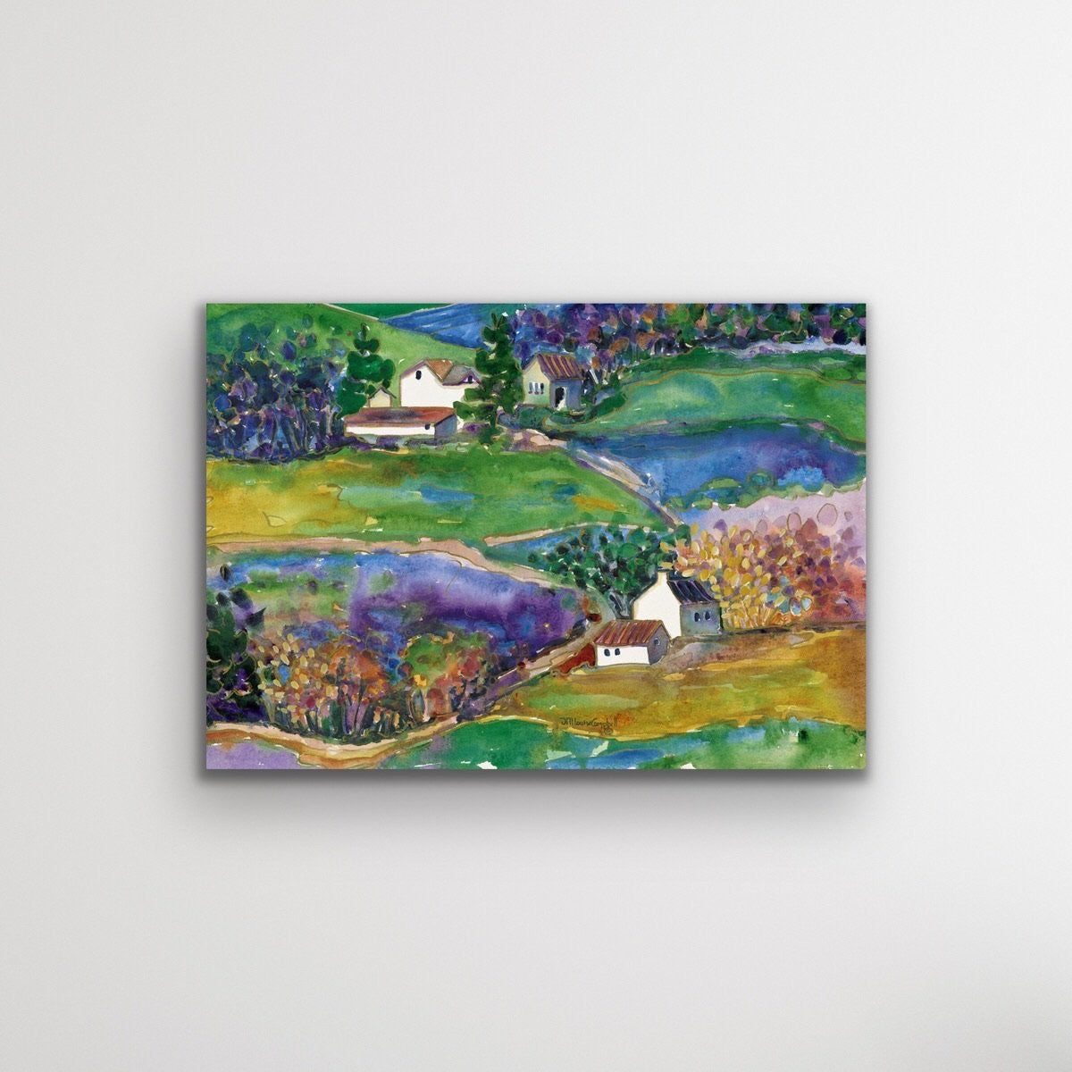 Celtic Crofts : Art Print