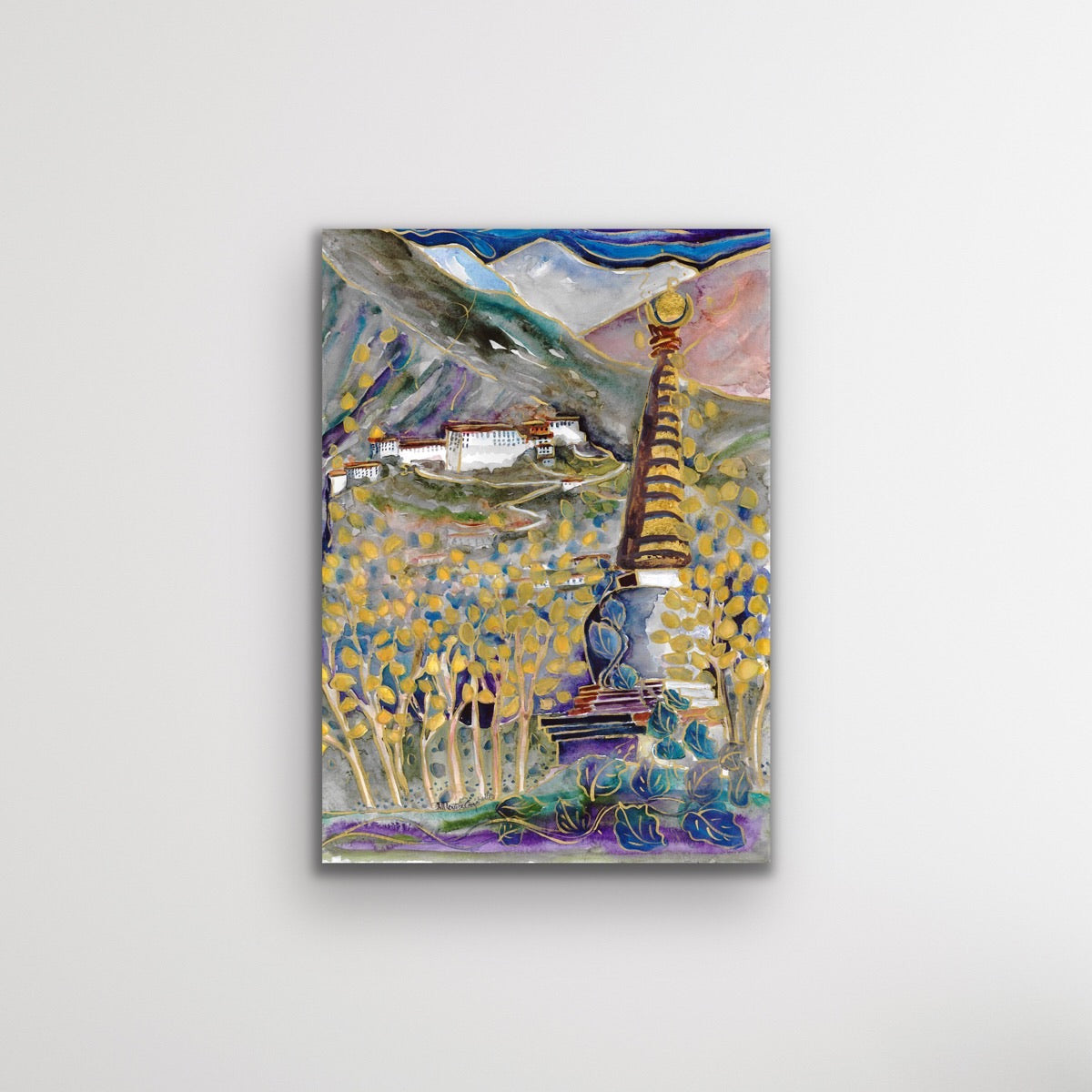 Chorten Chorus:   Art Print