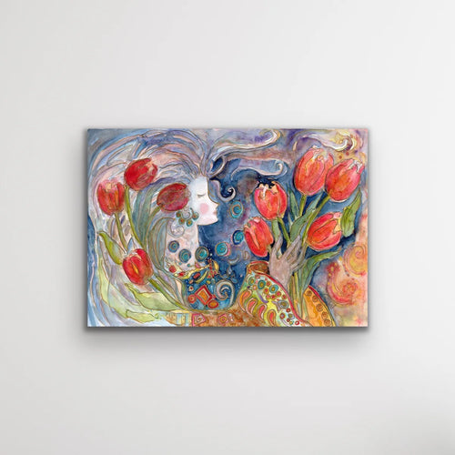 Giving a Blessing : Art Print