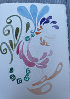 "Quetzalcoatl at Chapala" Original