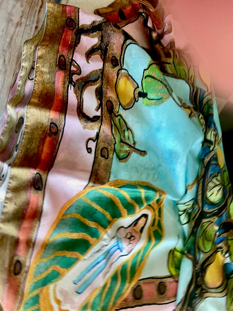 “Mary Tree of Life” Silk Scarf