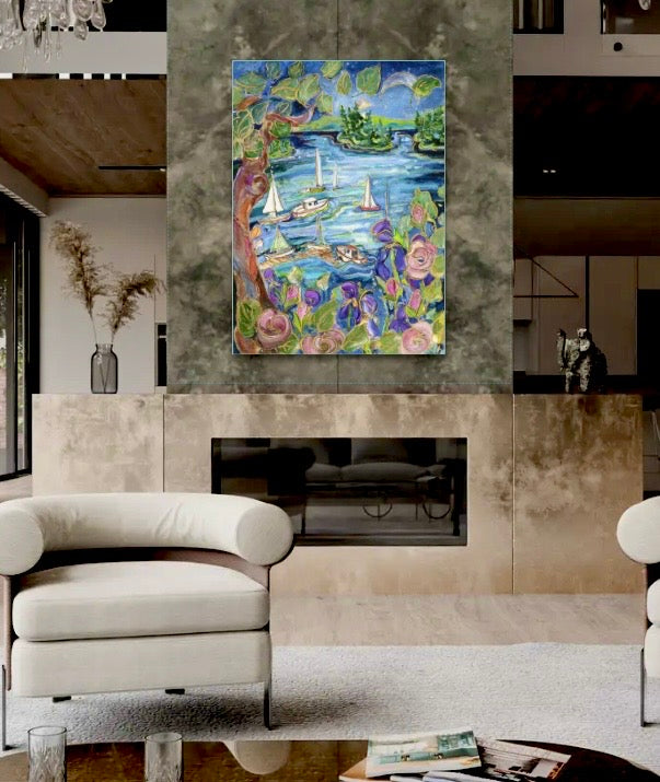 “Wild Iris Wave” Limited Edition