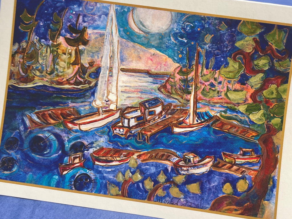 Orcas and Seafolk : Art Cards