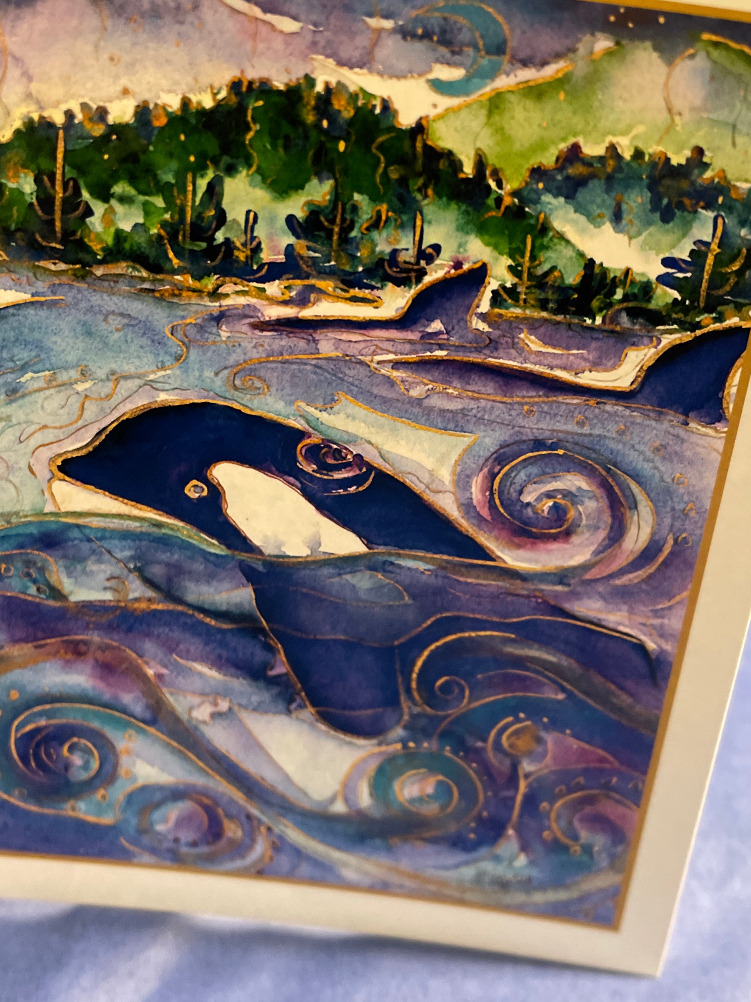Orcas and Seafolk : Art Cards