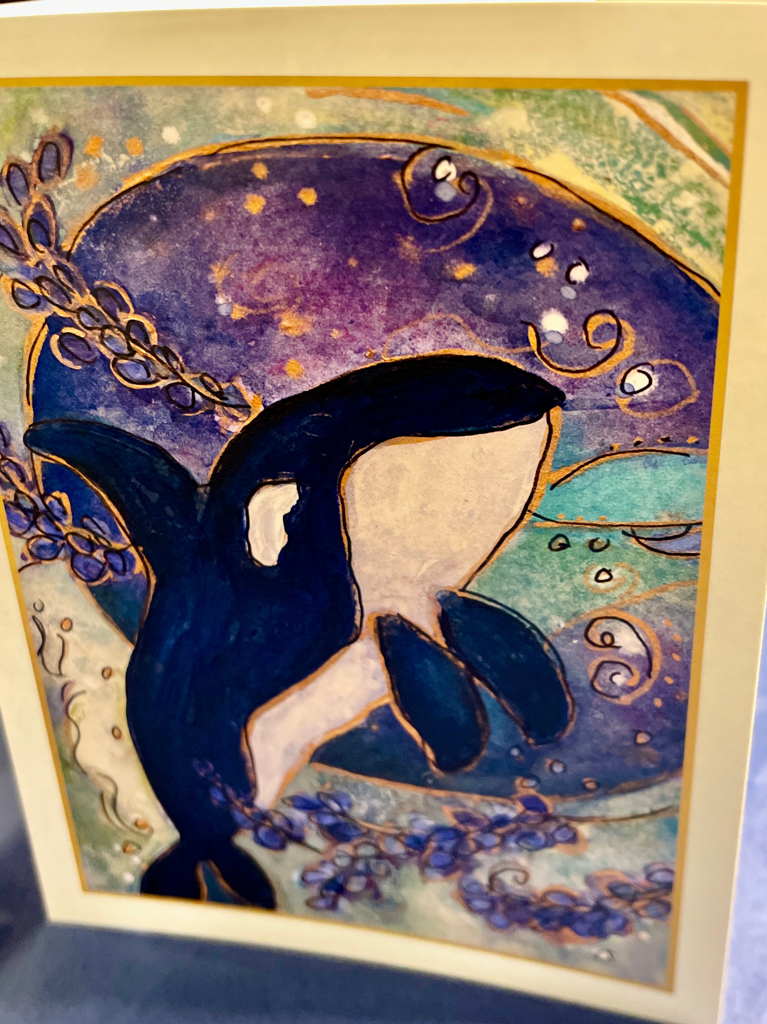 Orcas and Seafolk : Art Cards
