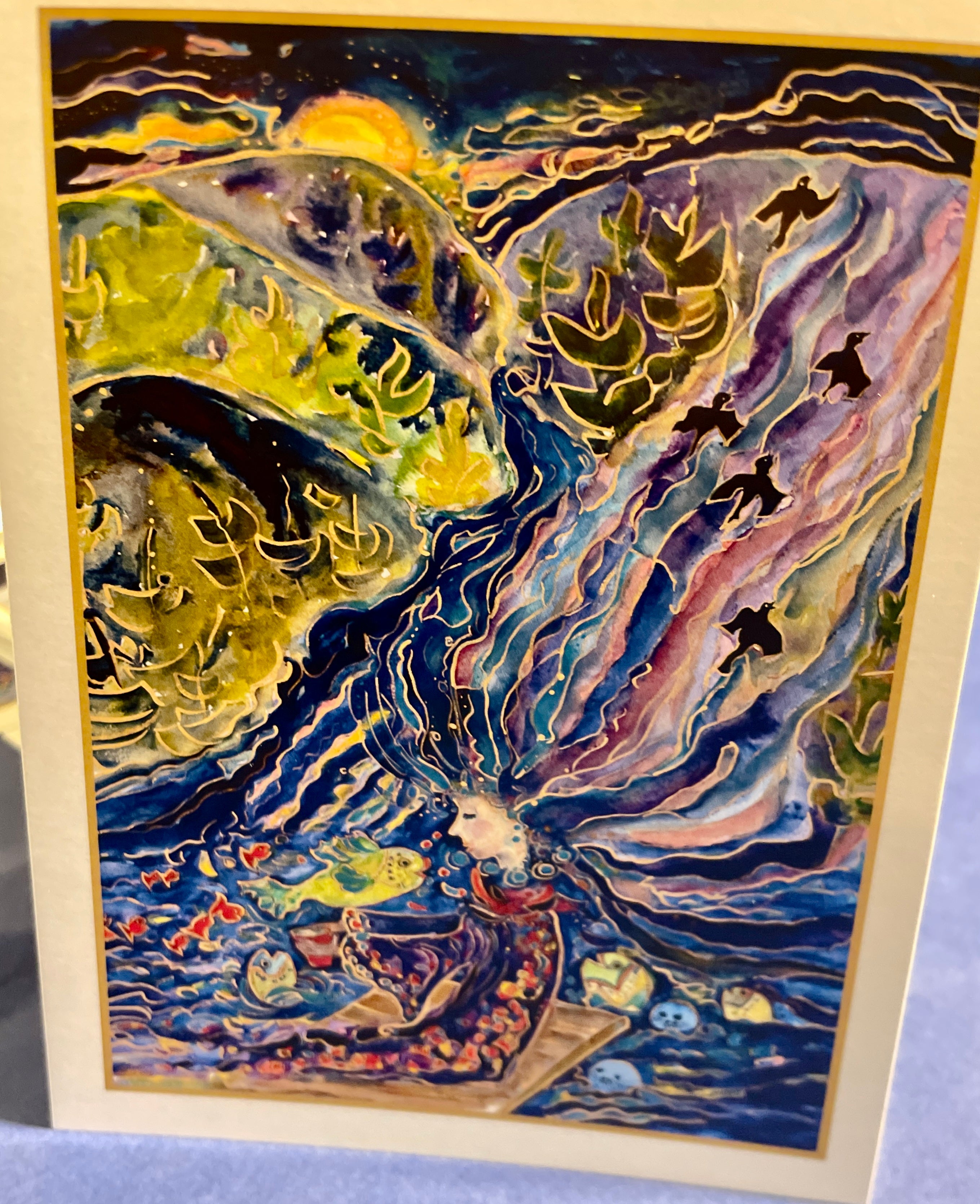 Orcas and Seafolk : Art Cards