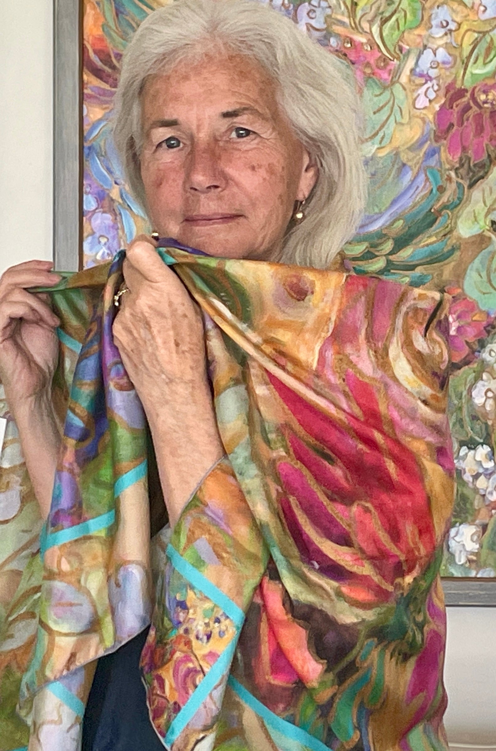 Hummingbird Joy : Shawl