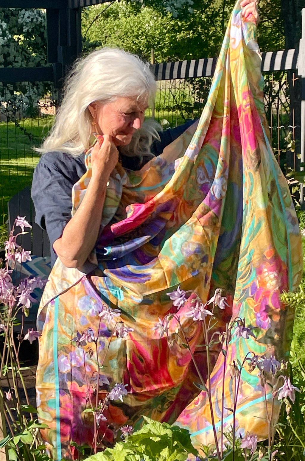 Hummingbird Joy : Shawl