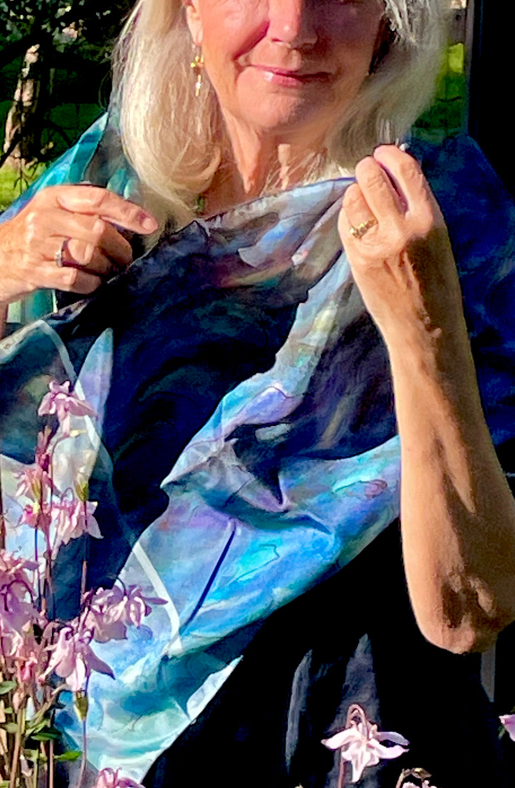 Reflection : Narrow Scarf