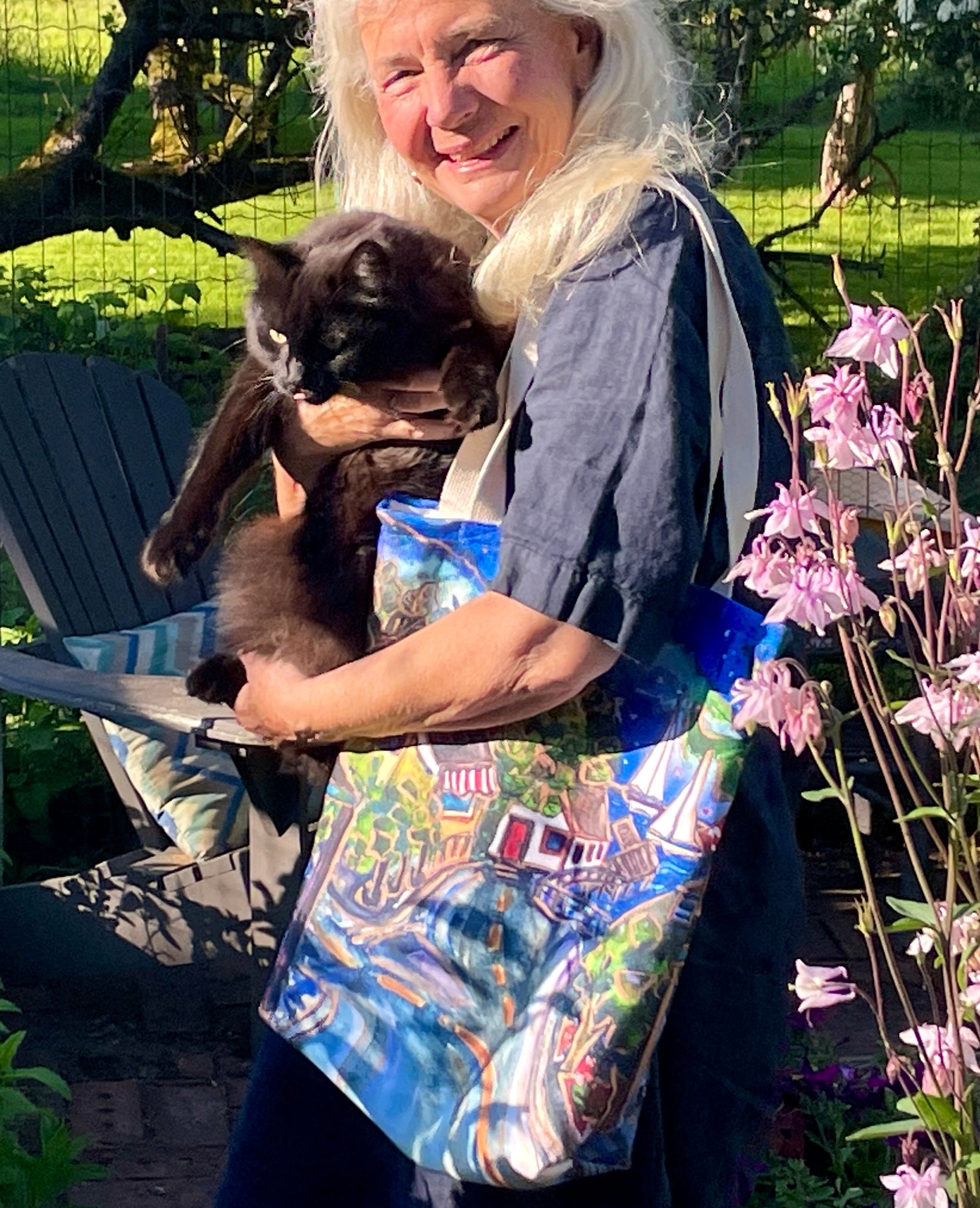 Village View : Tote Bag