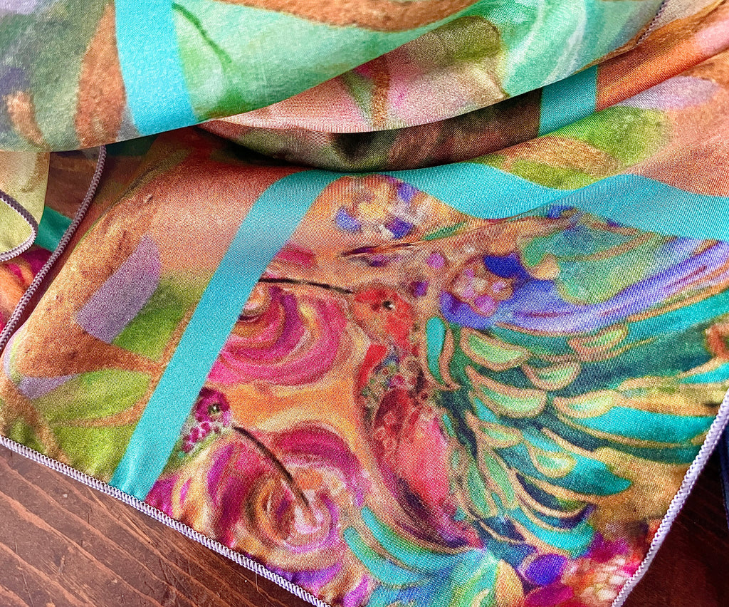 Hummingbird Joy : Shawl