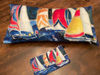 KEEPING PACE Velvet Pillow