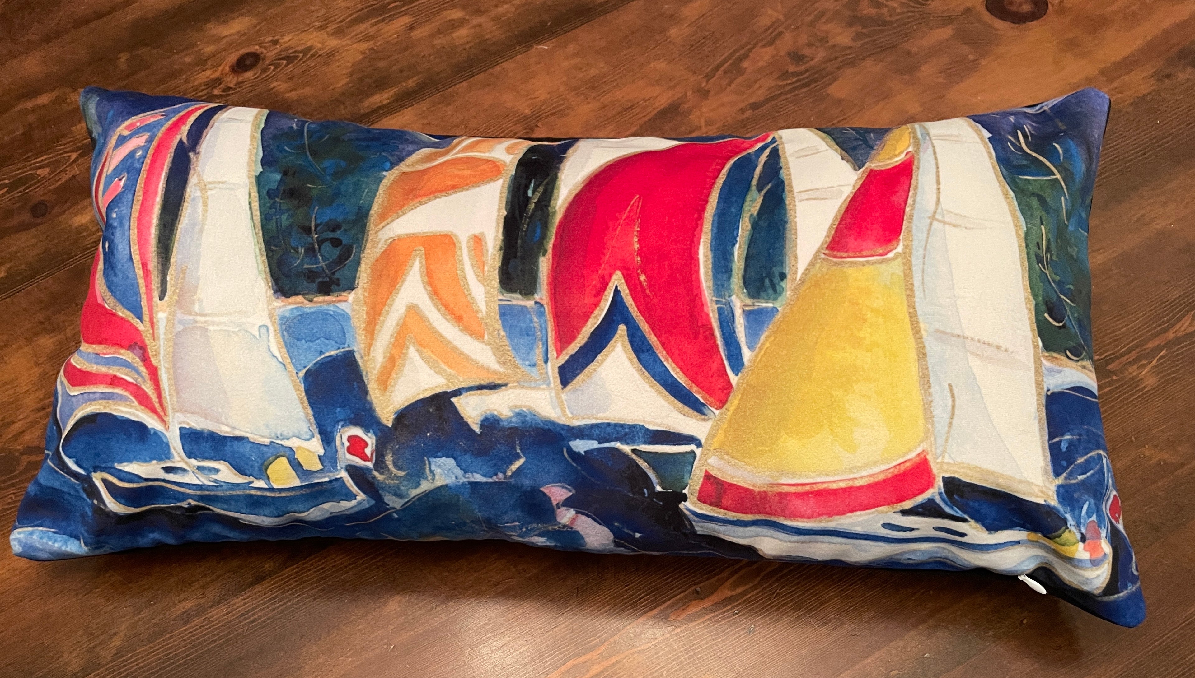 KEEPING PACE Velvet Pillow