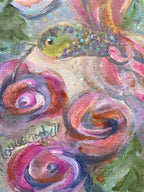 “Turquoise HummingBird” Original
