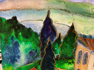 Provence Fairytale : 16”x24” Anniversary Edition Canvas with Original Enhancements #1/200