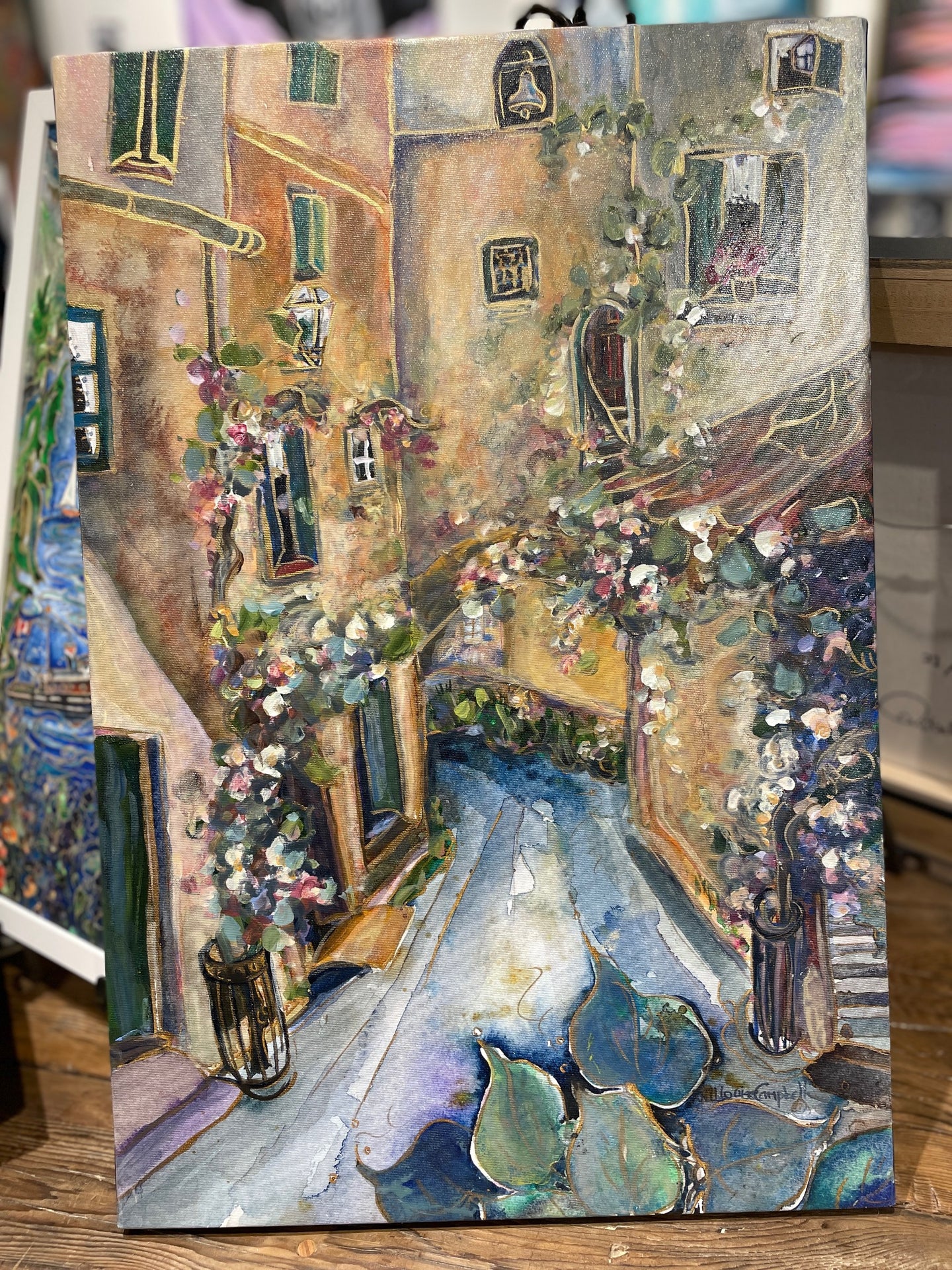 Simple Pleasures : 16”x24” Anniversary Edition Canvas with Original enhancements  #1/200