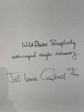 Load image into Gallery viewer, Wildflower Simplicity : 16”x24” Limited Edition Canvas with Original Enhancements #155/400