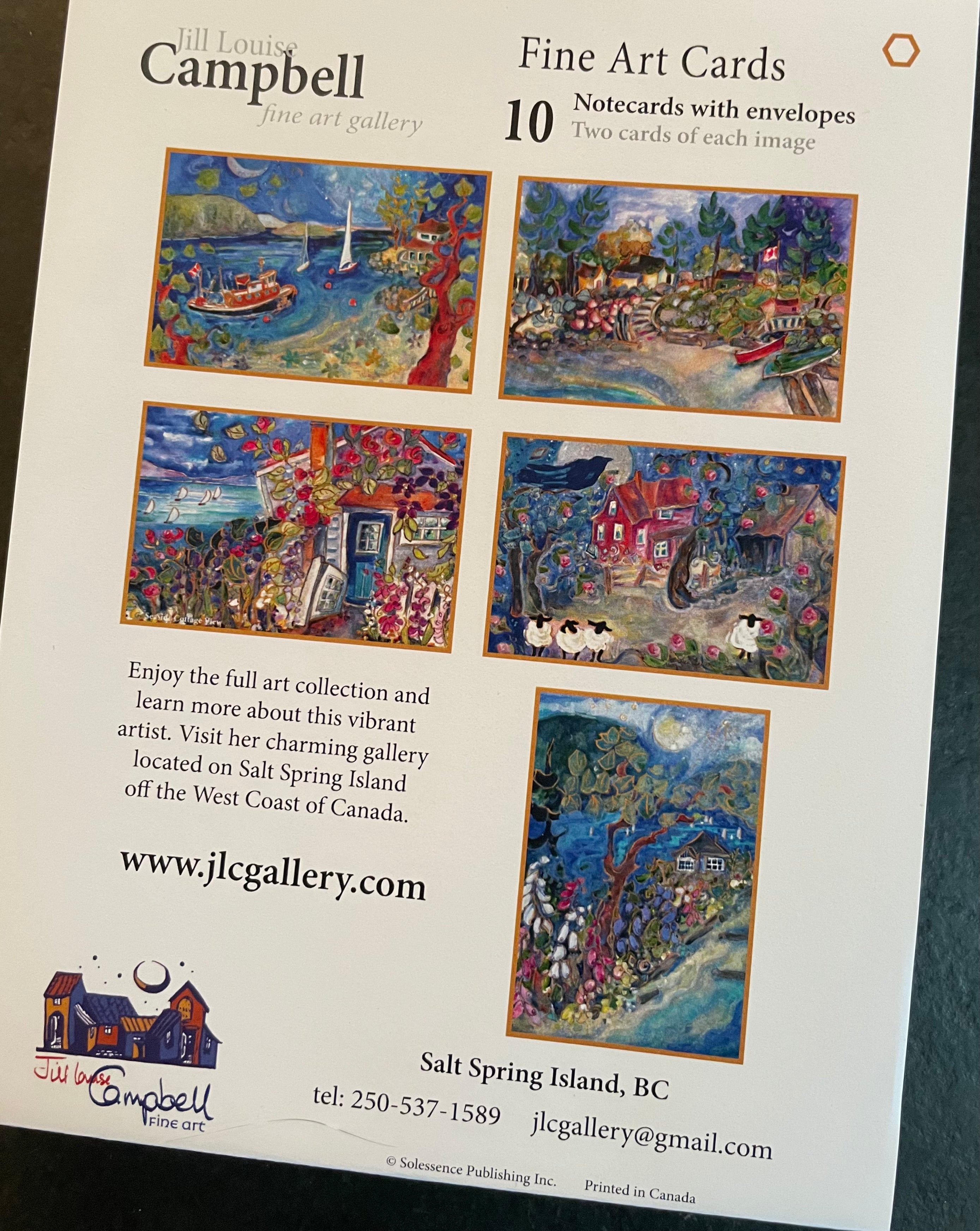 Experience Salt Spring Island : Art Cards