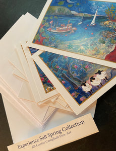Experience Salt Spring Island : 10 Art Cards
